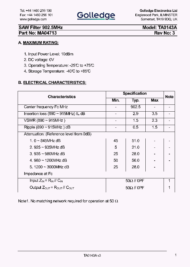TA0143A_9071599.PDF Datasheet
