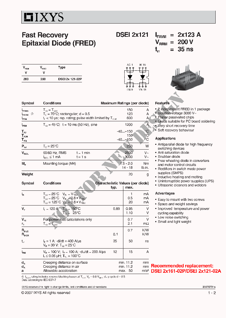 DSEI2X121_9072090.PDF Datasheet