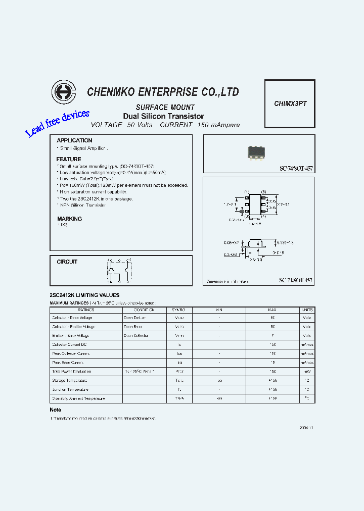 CHIMX3PT_9072382.PDF Datasheet