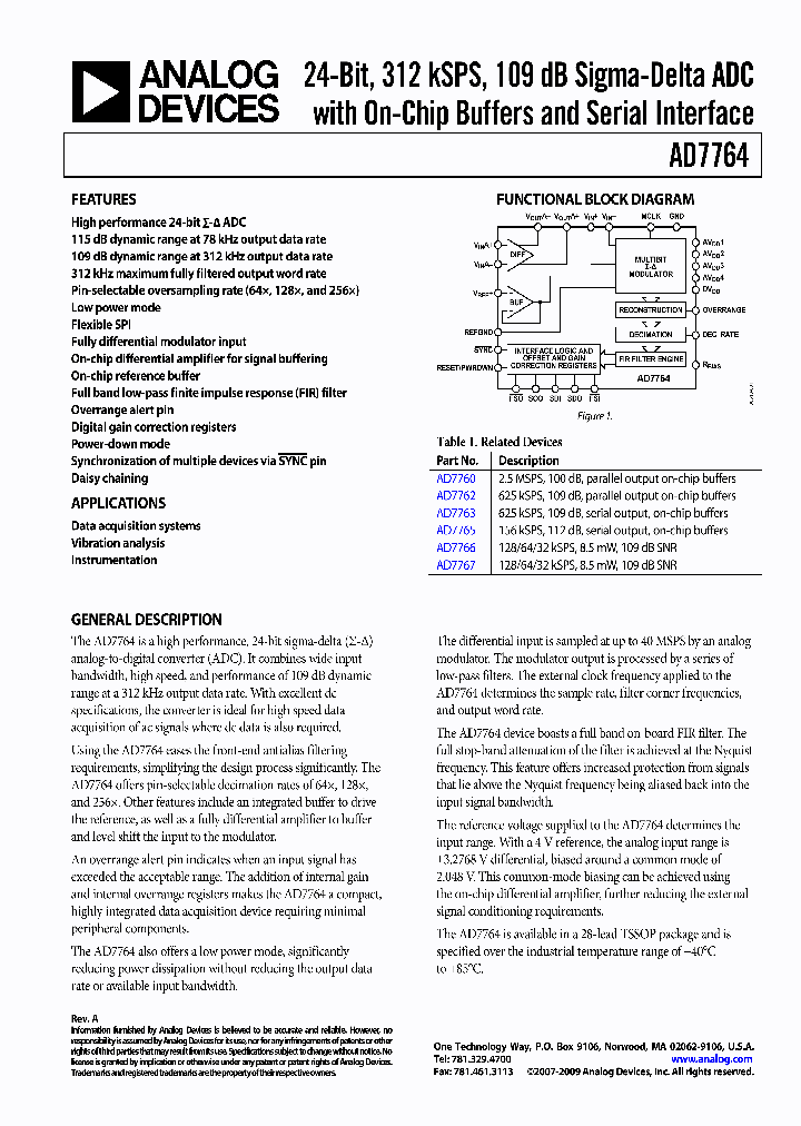 AD7764_9073494.PDF Datasheet