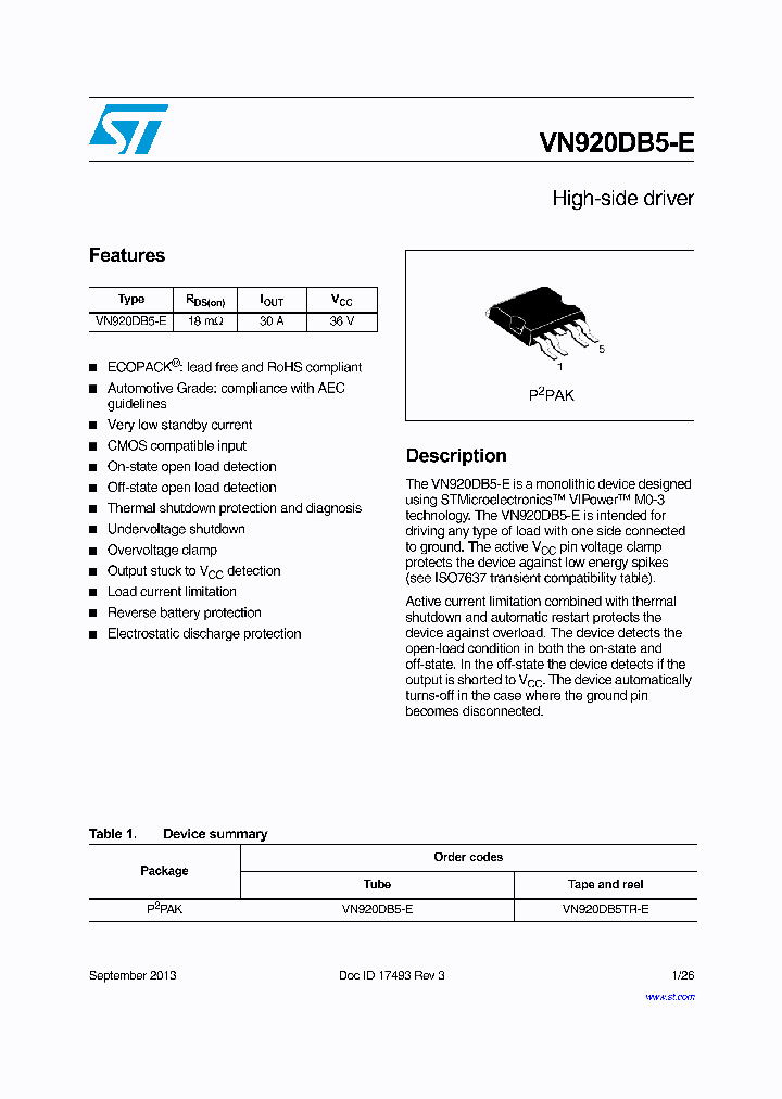 VN920DB5TR-E_9073579.PDF Datasheet
