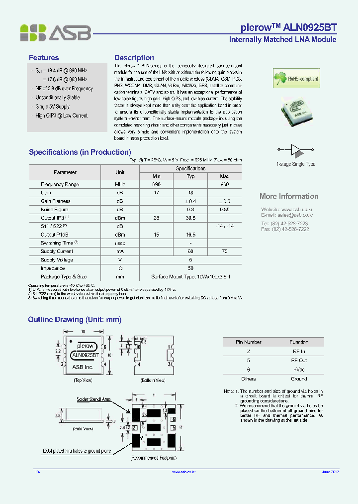 ALN0925BT-17_9074499.PDF Datasheet