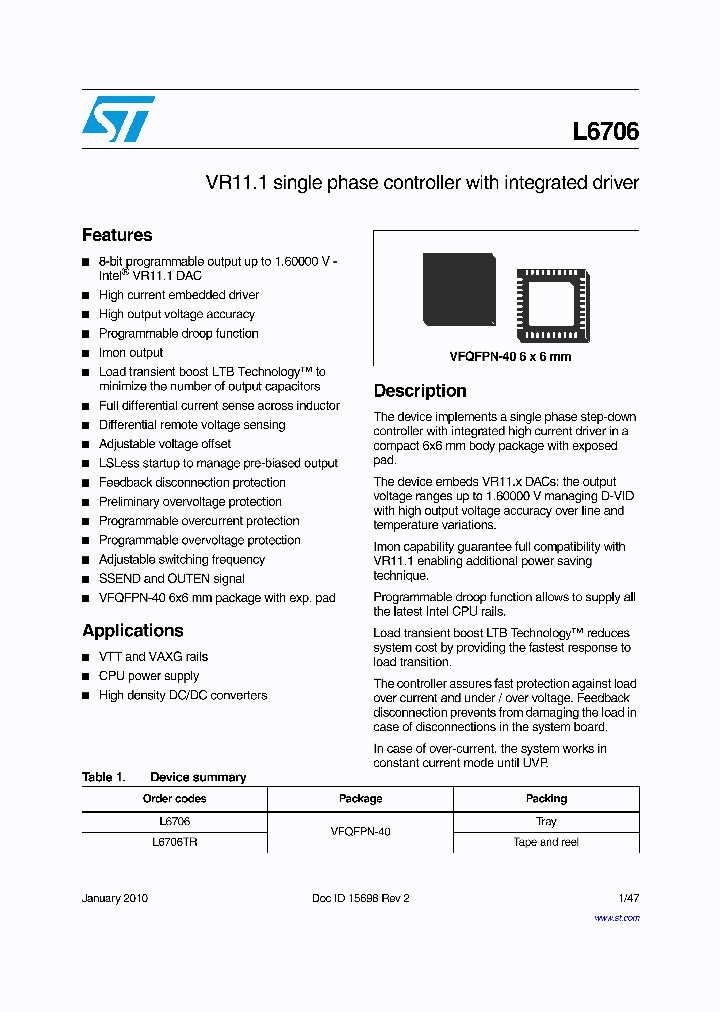 L6706_9074594.PDF Datasheet