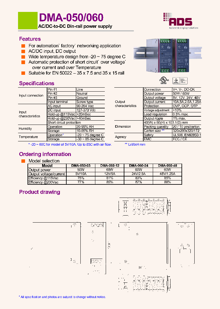 DMA-050_9075061.PDF Datasheet