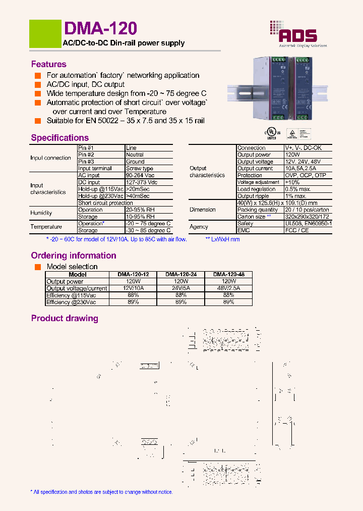 DMA-120_9075066.PDF Datasheet