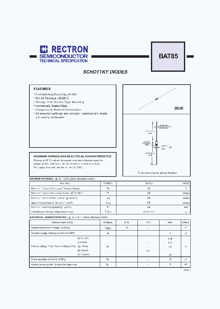 BAT85_9075533.PDF Datasheet