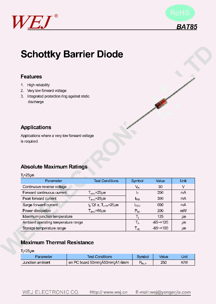 BAT85_9075537.PDF Datasheet
