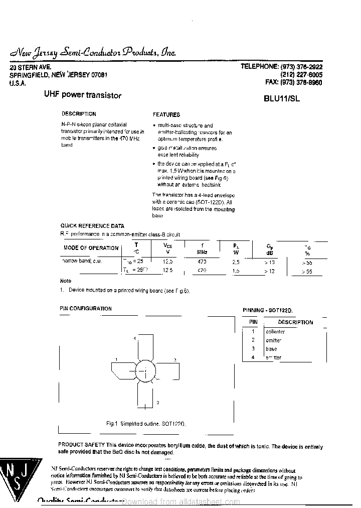 BLU11_9076061.PDF Datasheet