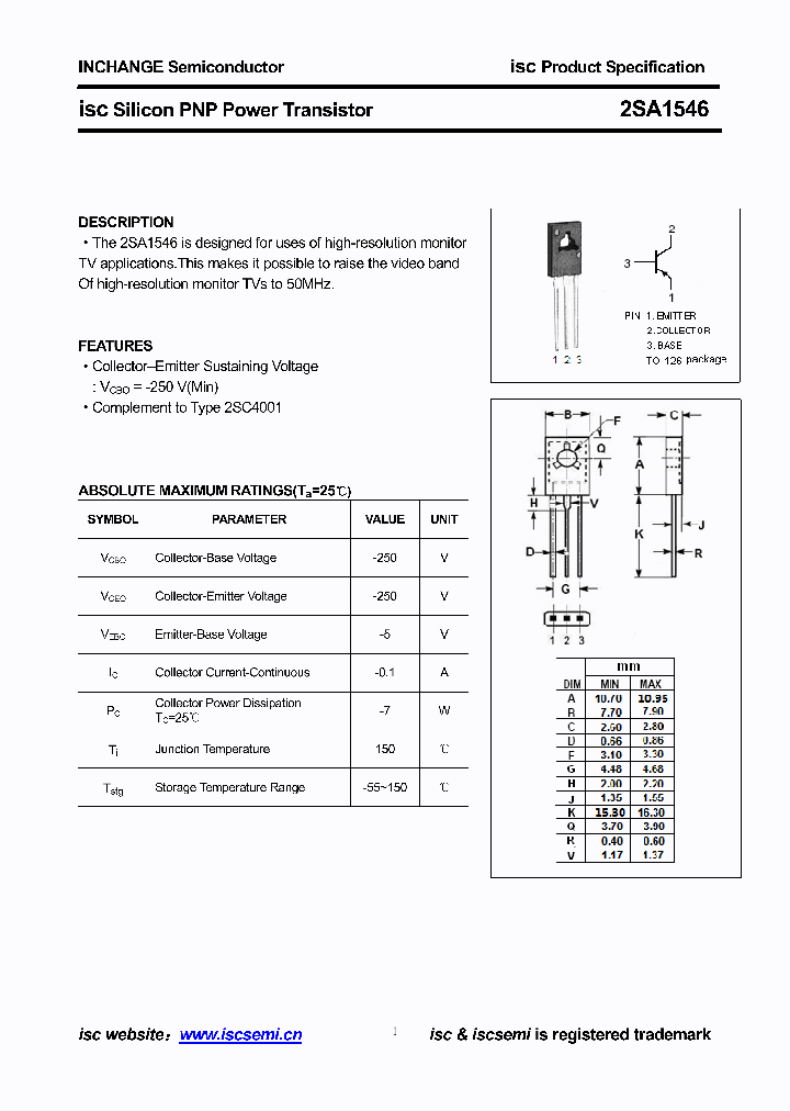 2SA1546_9076230.PDF Datasheet