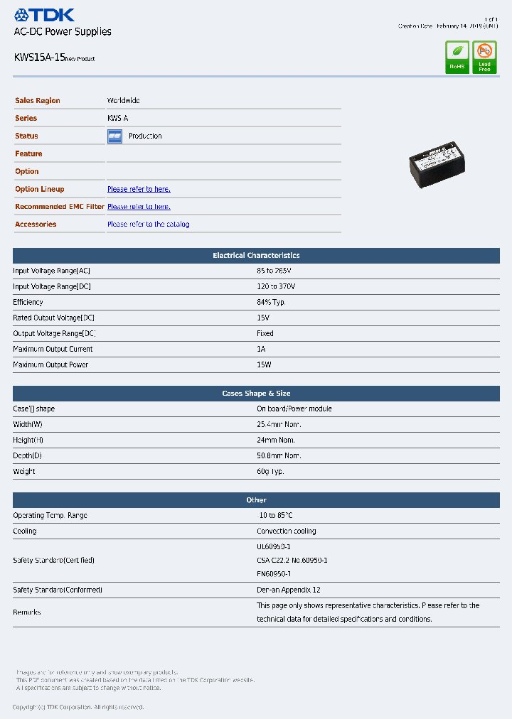 KWS15A-15_9076809.PDF Datasheet