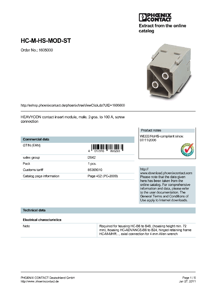 1605000_9077158.PDF Datasheet