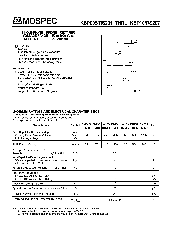 KBP06_9077512.PDF Datasheet