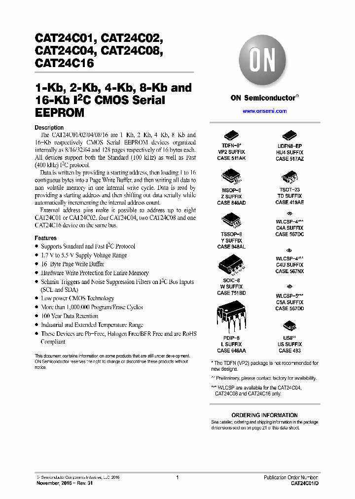 CAT24C02USIT3_9077777.PDF Datasheet