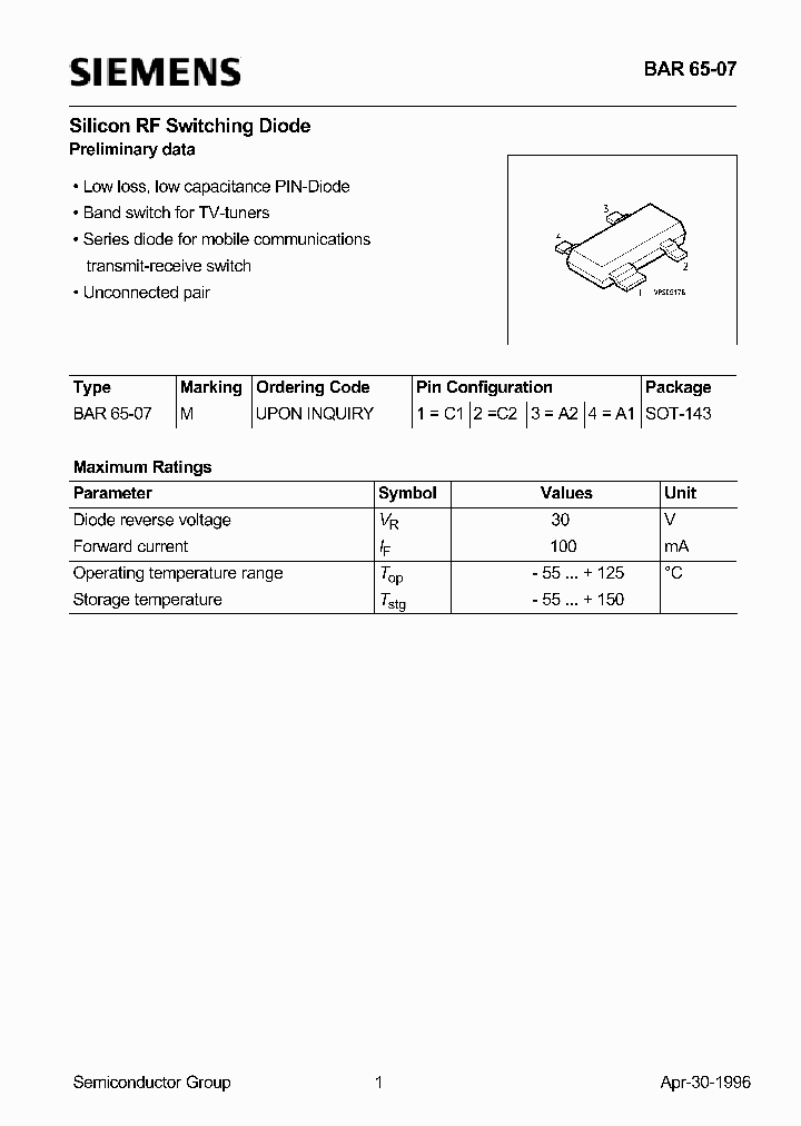 BAR65-07_9078945.PDF Datasheet