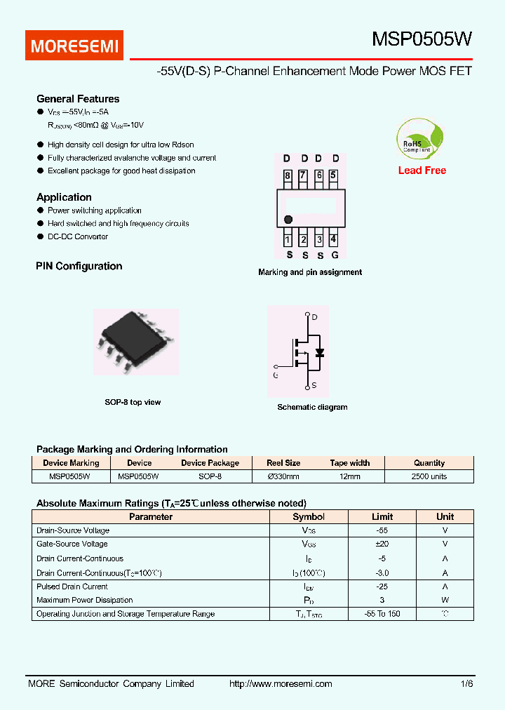 MSP0505W_9079294.PDF Datasheet