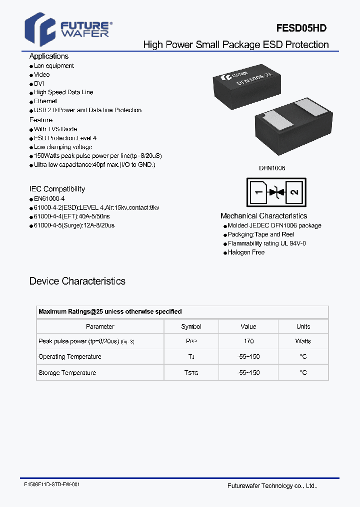 FESD05HD_9079309.PDF Datasheet