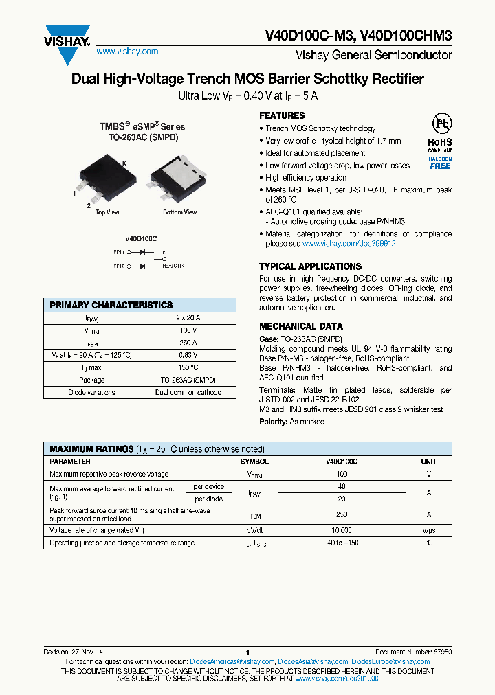 V40D100C-M3_9080199.PDF Datasheet