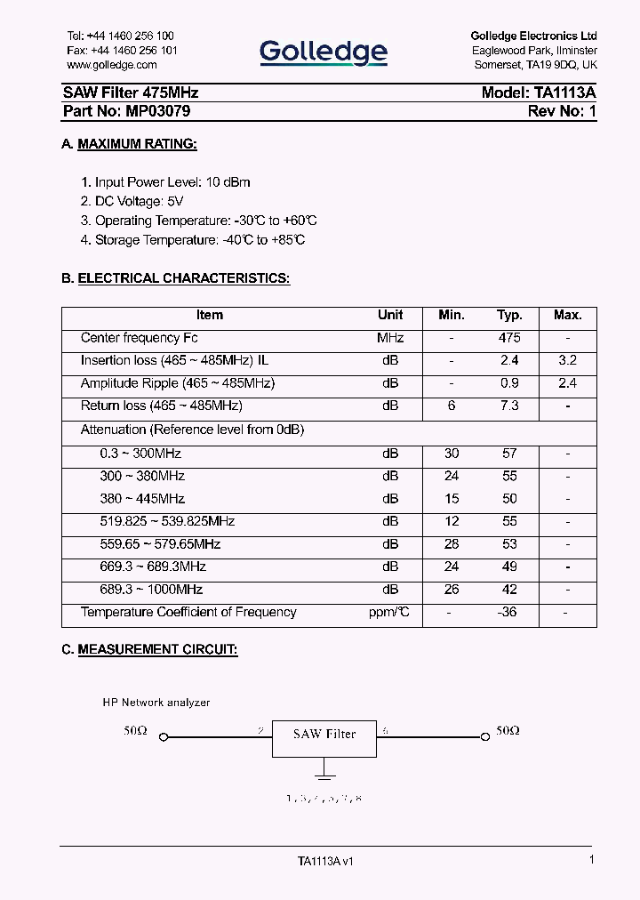 TA1113A_9080245.PDF Datasheet