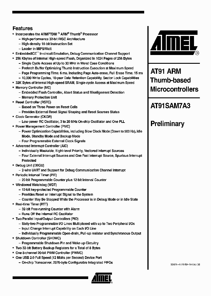AT91SAM7A3-14_9080393.PDF Datasheet