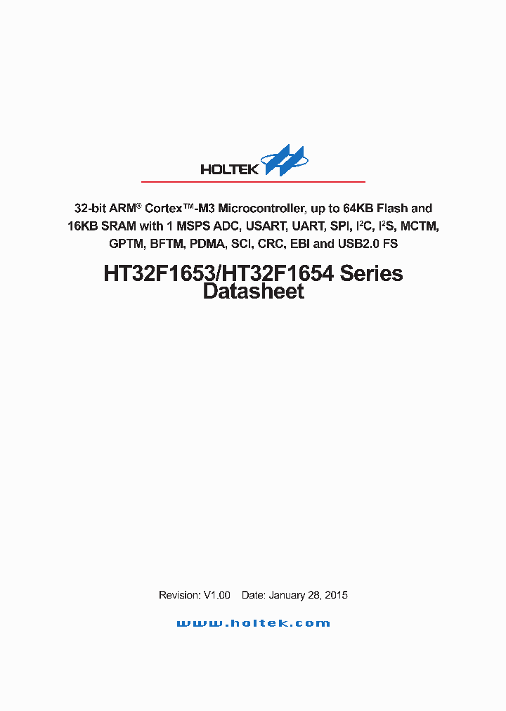 HT32F1653_9082063.PDF Datasheet