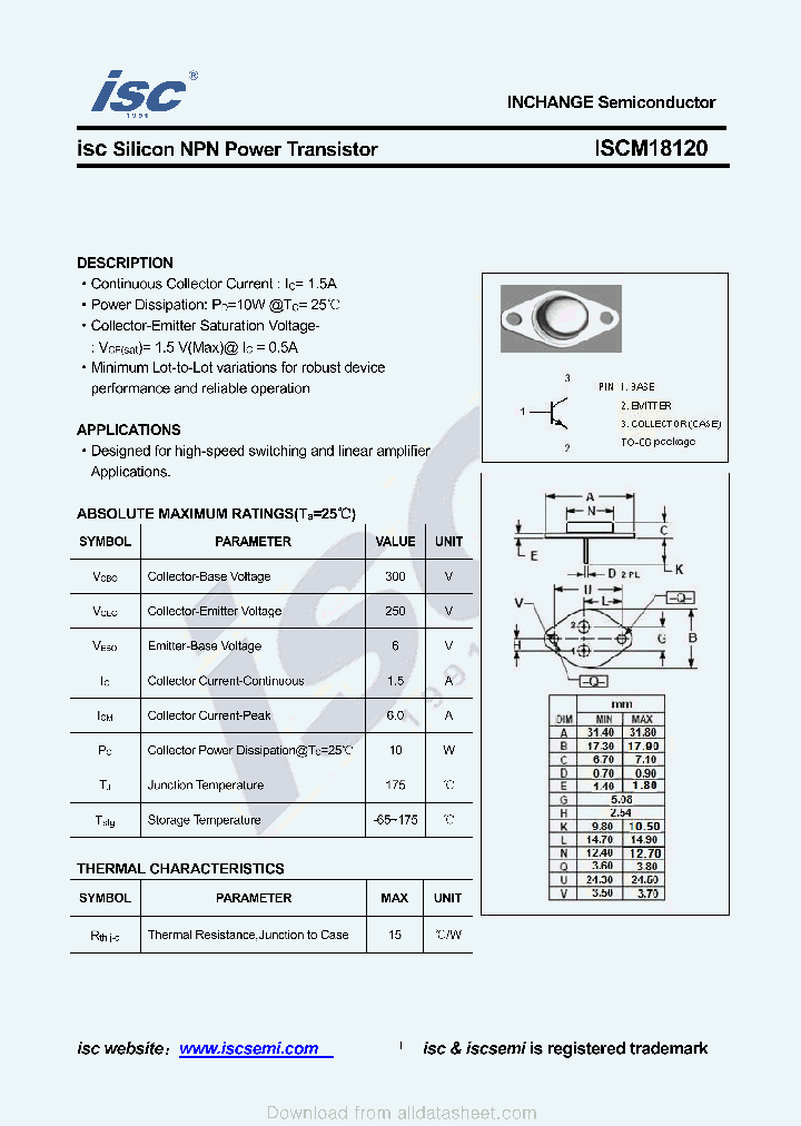 ISCM18120_9082177.PDF Datasheet
