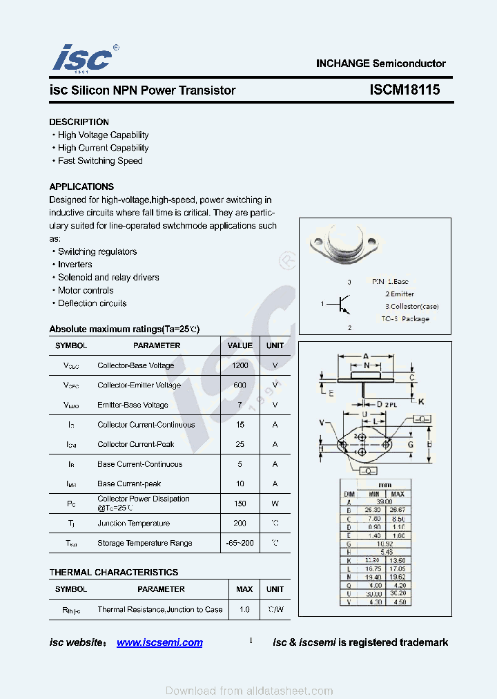 ISCM18115_9082176.PDF Datasheet