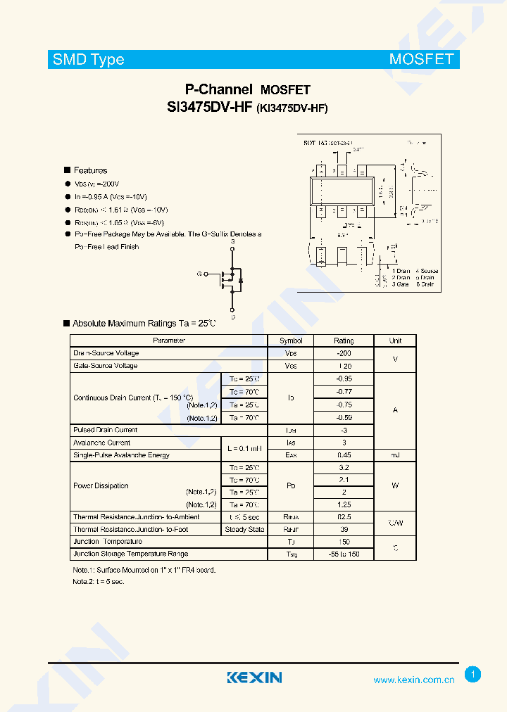 SI3475DV-HF_9082361.PDF Datasheet