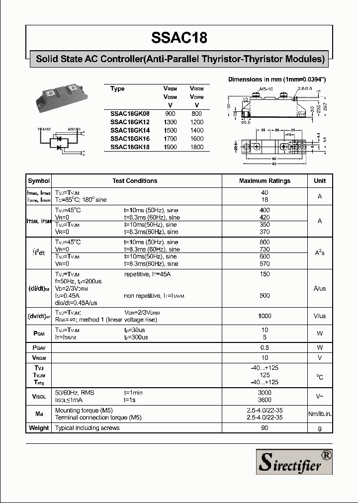 SSAC18GK12_9082714.PDF Datasheet
