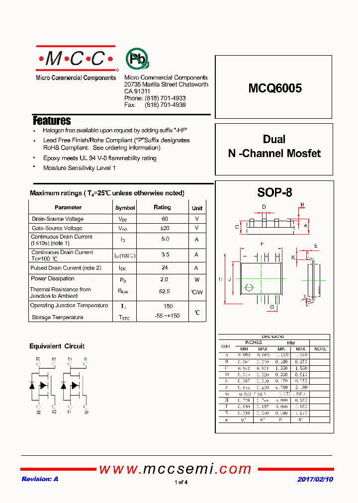 MCQ6005_9082672.PDF Datasheet