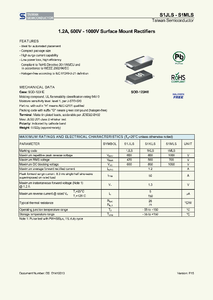S1MLS_9082871.PDF Datasheet