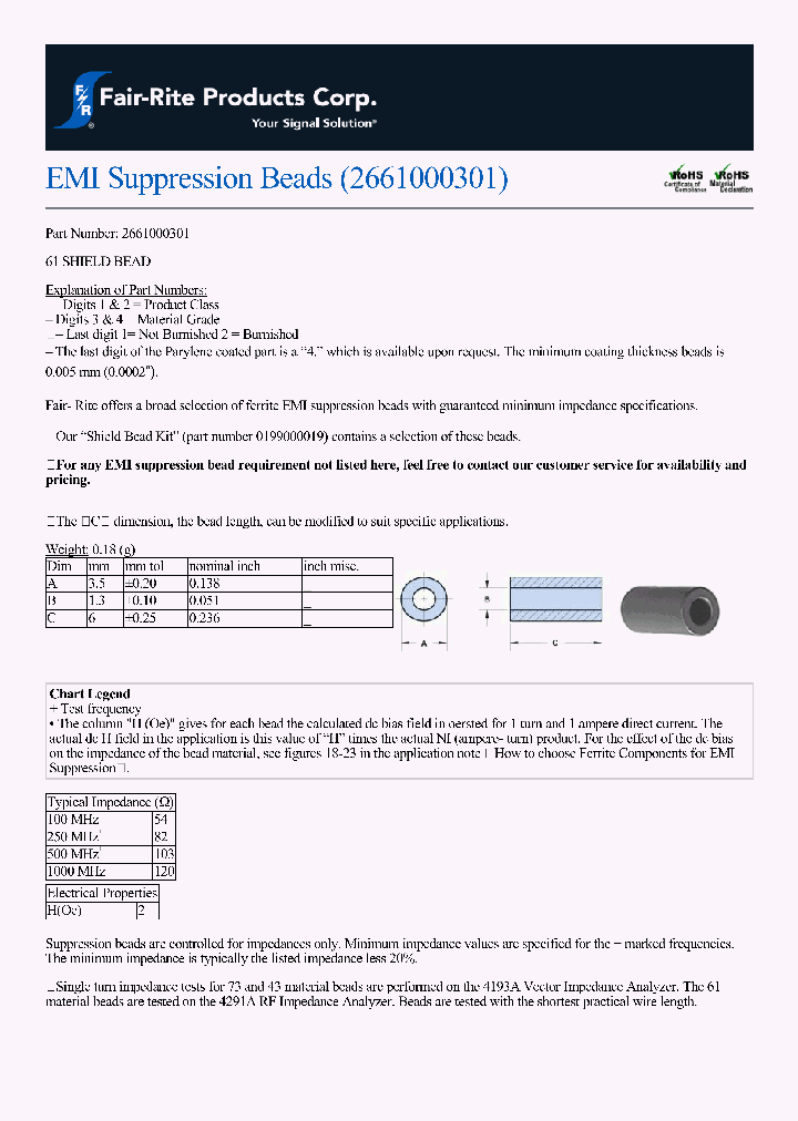 2661000301_9083263.PDF Datasheet