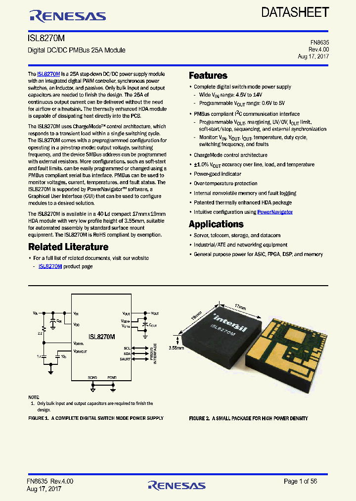 ISL8270M_9083420.PDF Datasheet