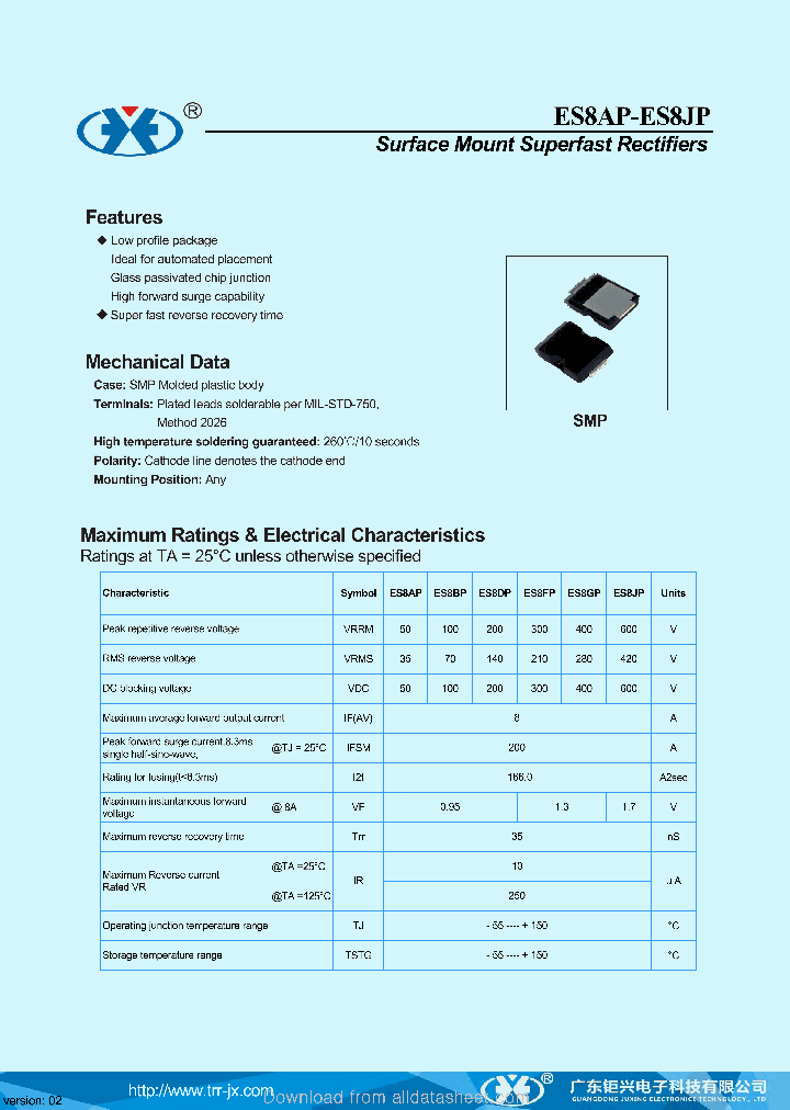 ES8AP_9085164.PDF Datasheet