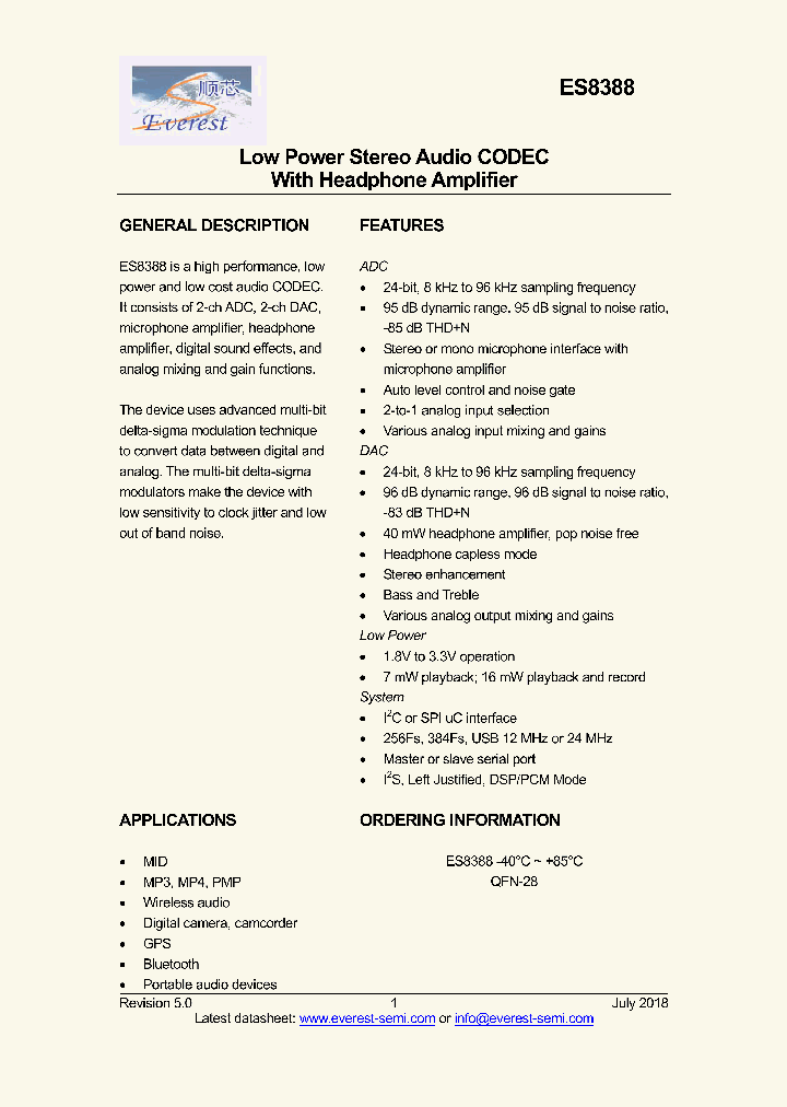 ES8388_9085161.PDF Datasheet