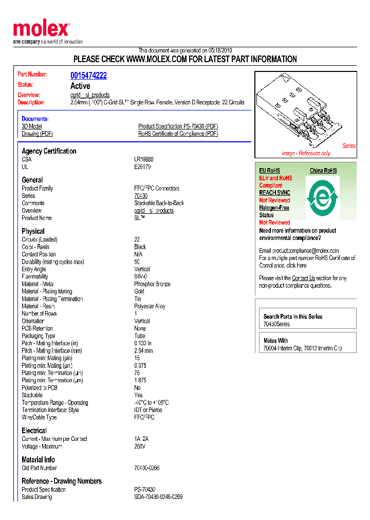 70430-0266_9086433.PDF Datasheet