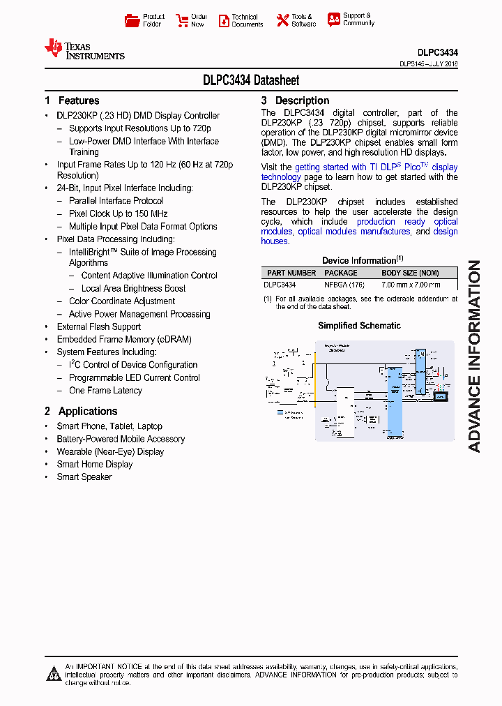 DLPC3434_9087321.PDF Datasheet