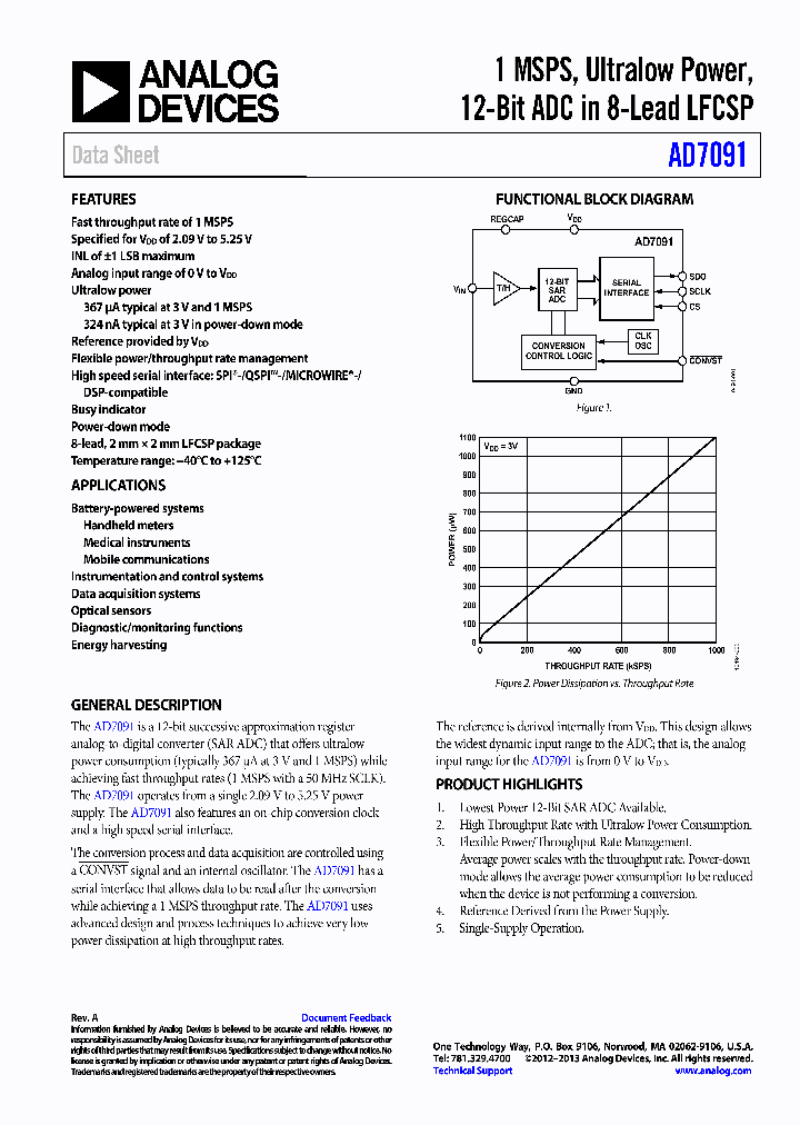 AD7091_9087619.PDF Datasheet