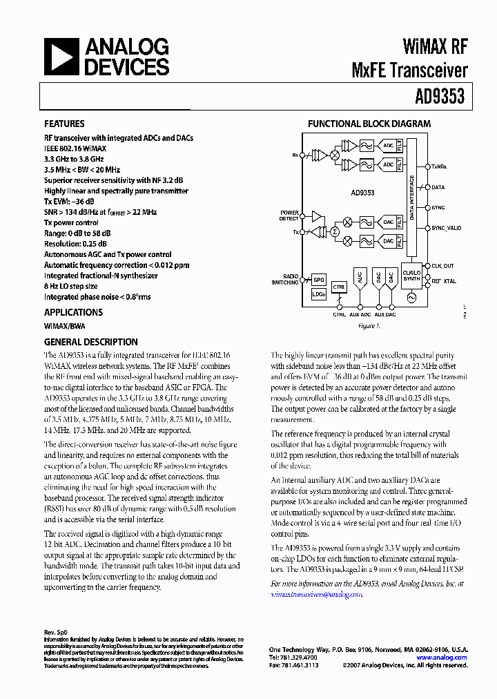 AD9353_9087670.PDF Datasheet
