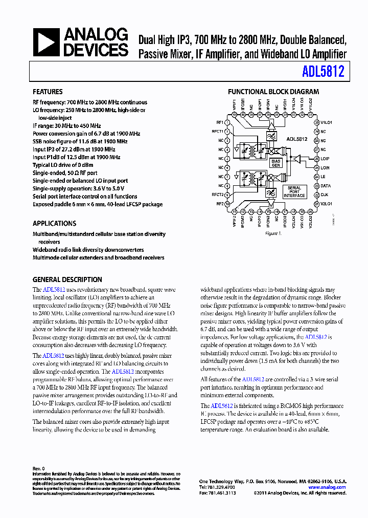 ADL5812_9087694.PDF Datasheet