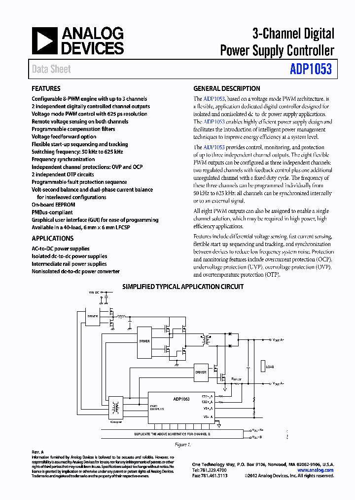 ADP1053_9087699.PDF Datasheet