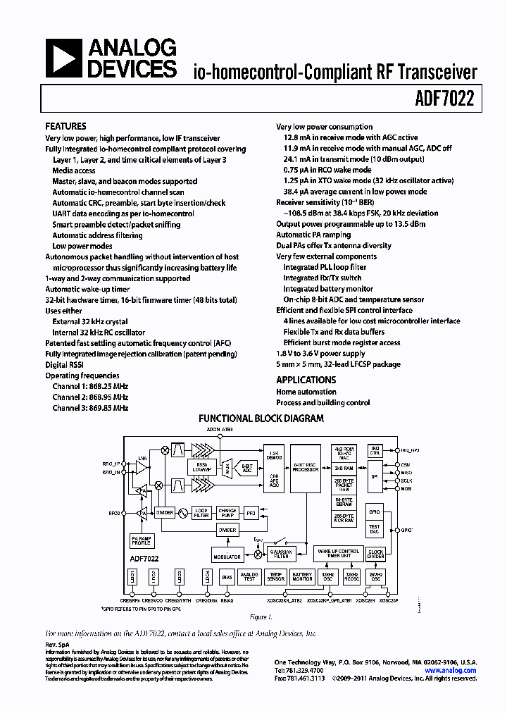 ADF7022_9087718.PDF Datasheet