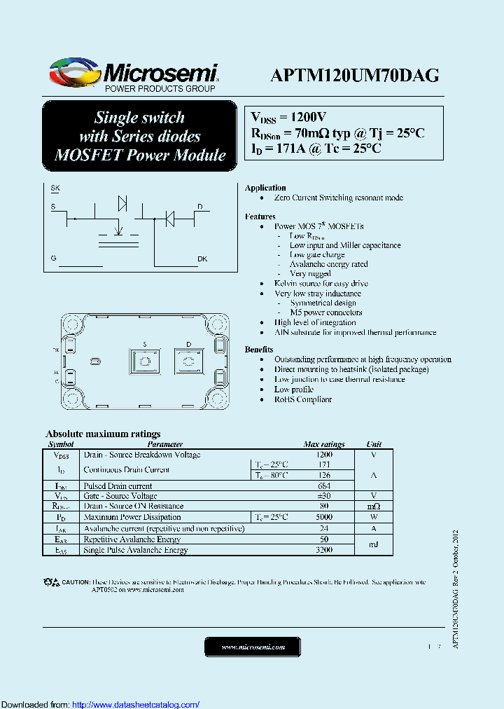 APTM120UM70DAG_9087775.PDF Datasheet