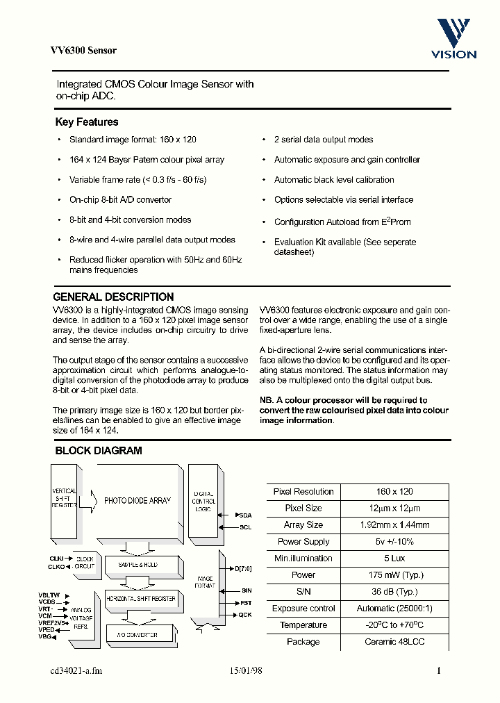 VV6300_9088074.PDF Datasheet
