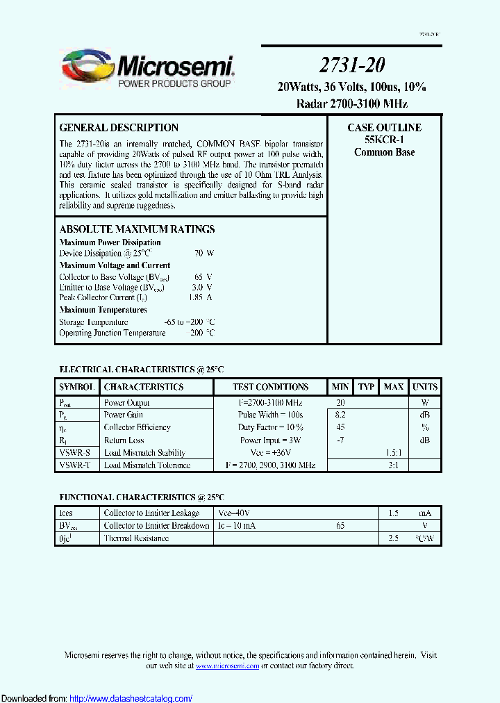 2731-20_9088406.PDF Datasheet