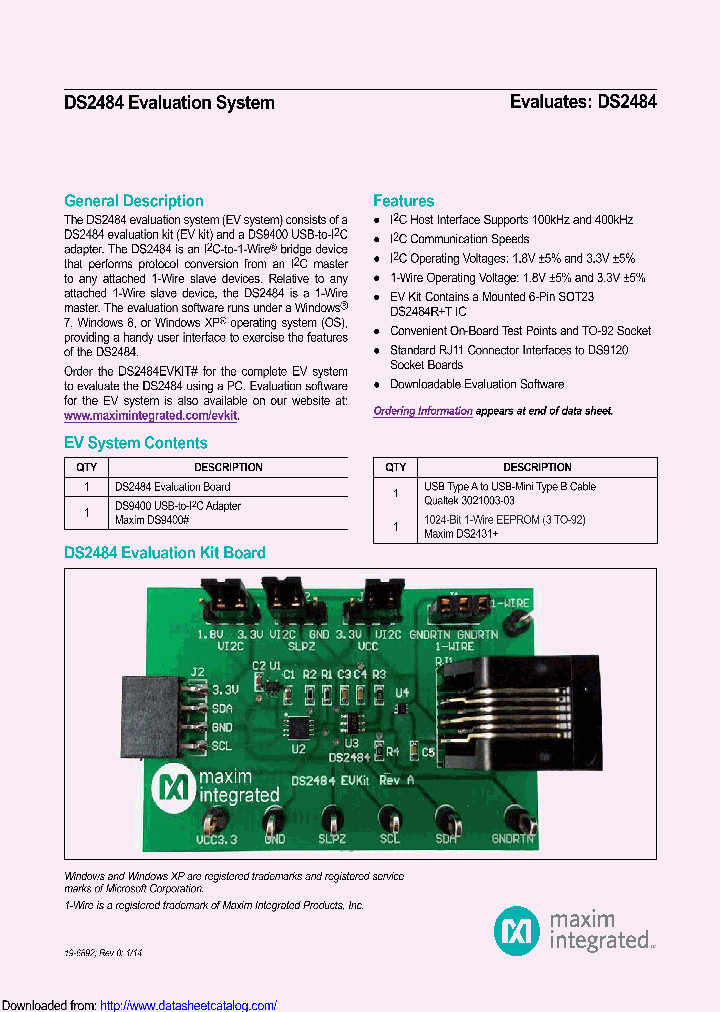 DS2484EVKIT_9088796.PDF Datasheet