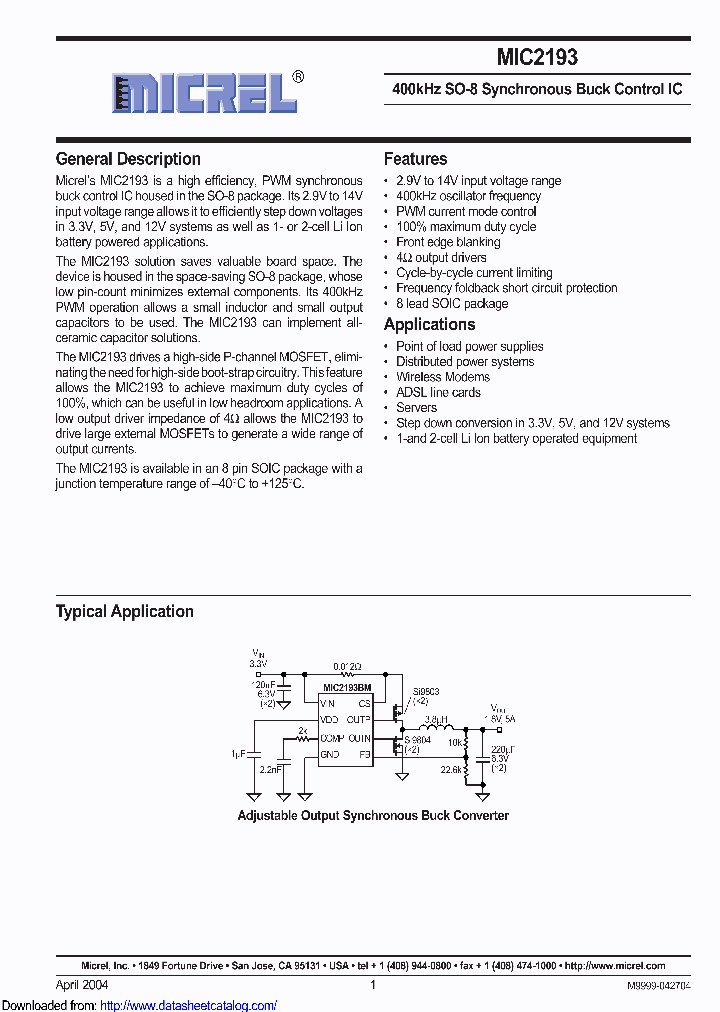 MIC2193YM-TR_9088910.PDF Datasheet