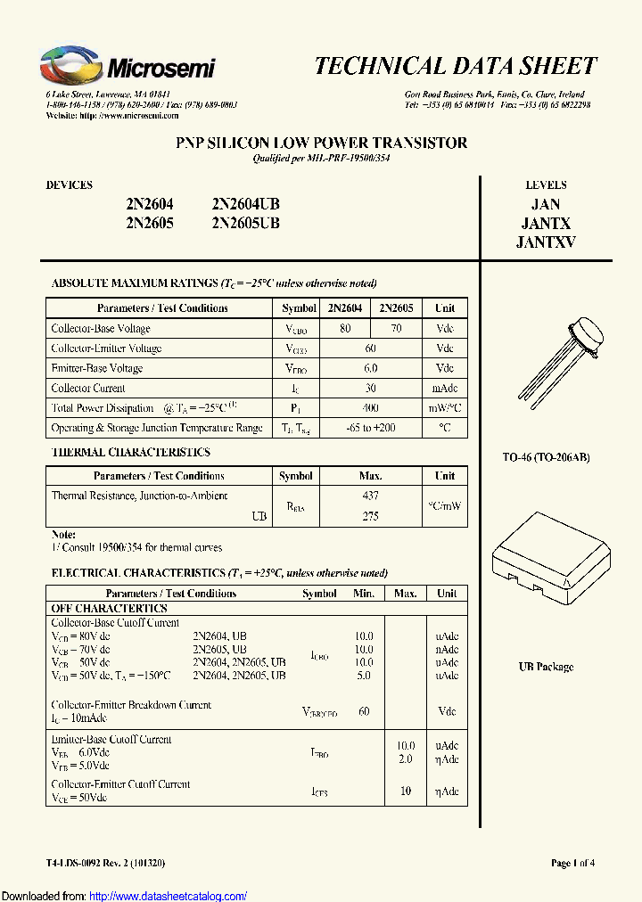 2N2605UB_9089583.PDF Datasheet
