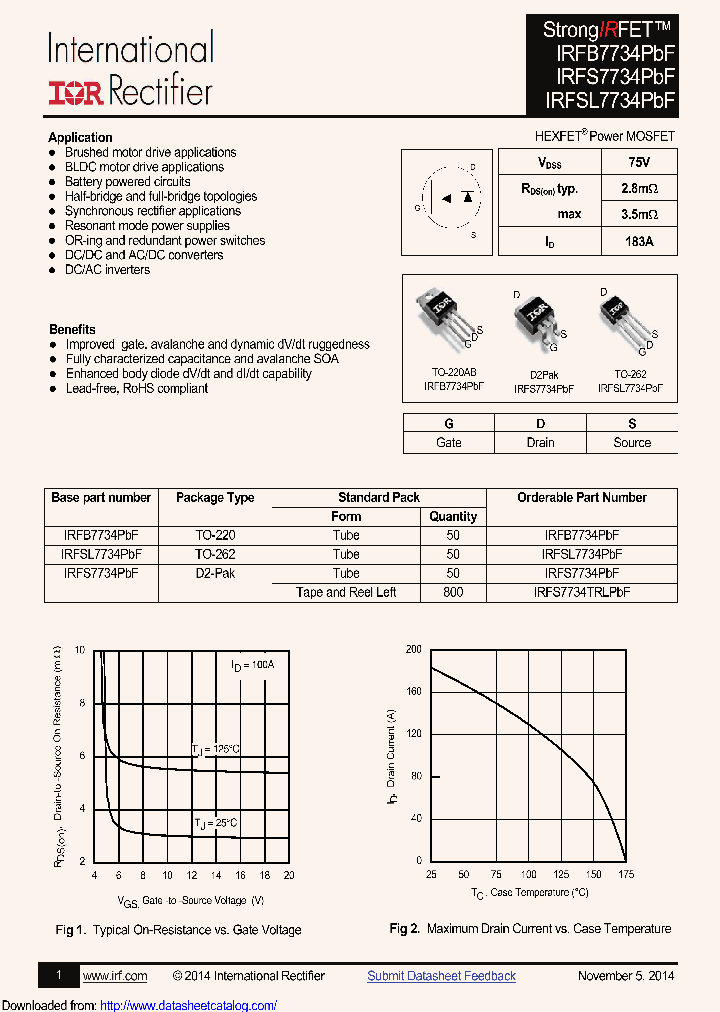 IRFB7734_9090815.PDF Datasheet