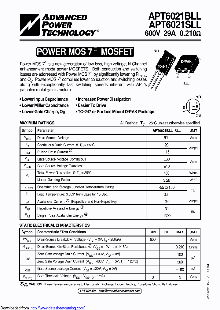 APT6021BLLG_9092111.PDF Datasheet