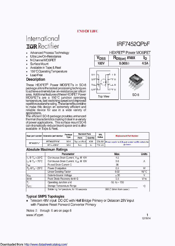 IRF7452Q_9093288.PDF Datasheet